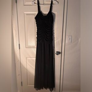Black majestic prom dress